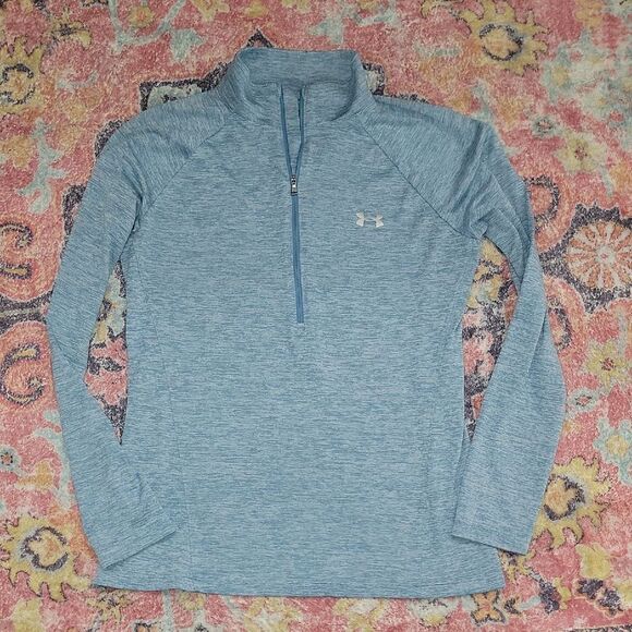 Under Armour Women's Tech Twist ½ Zip Long-Sleeve Pullover Size M - Picture 2 of 12